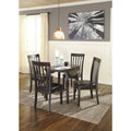Signature Design by Ashley Hammis Dark Brown 5-Piece Dining Package