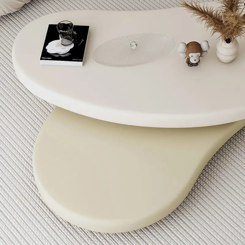 JASIWAY Modern Creative Rotating Coffee Table