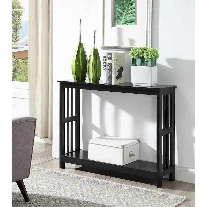 Convenience Concepts Mission Console Table with Shelf