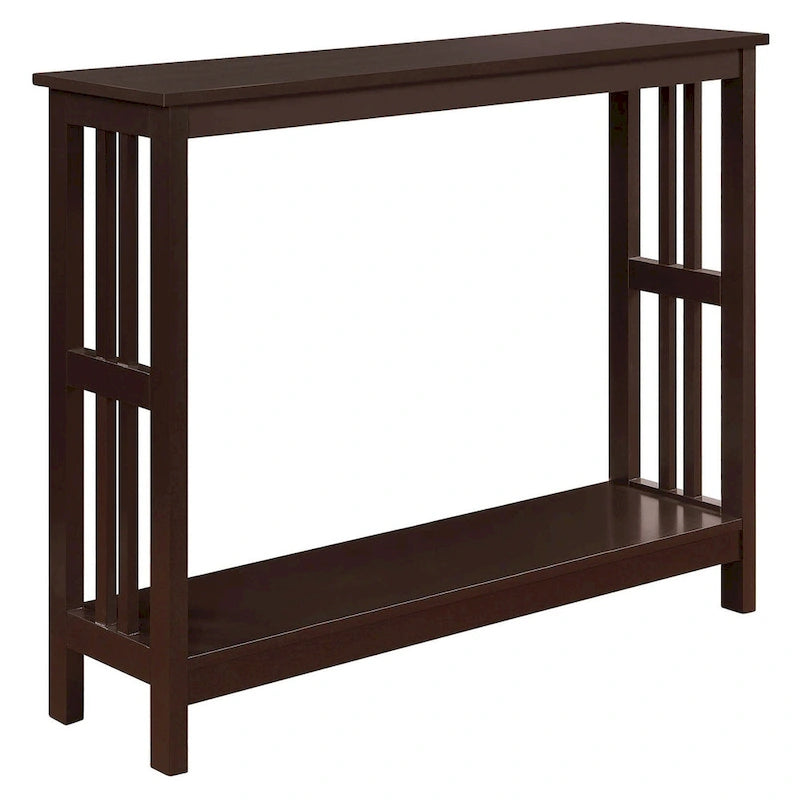 Convenience Concepts Mission Console Table with Shelf