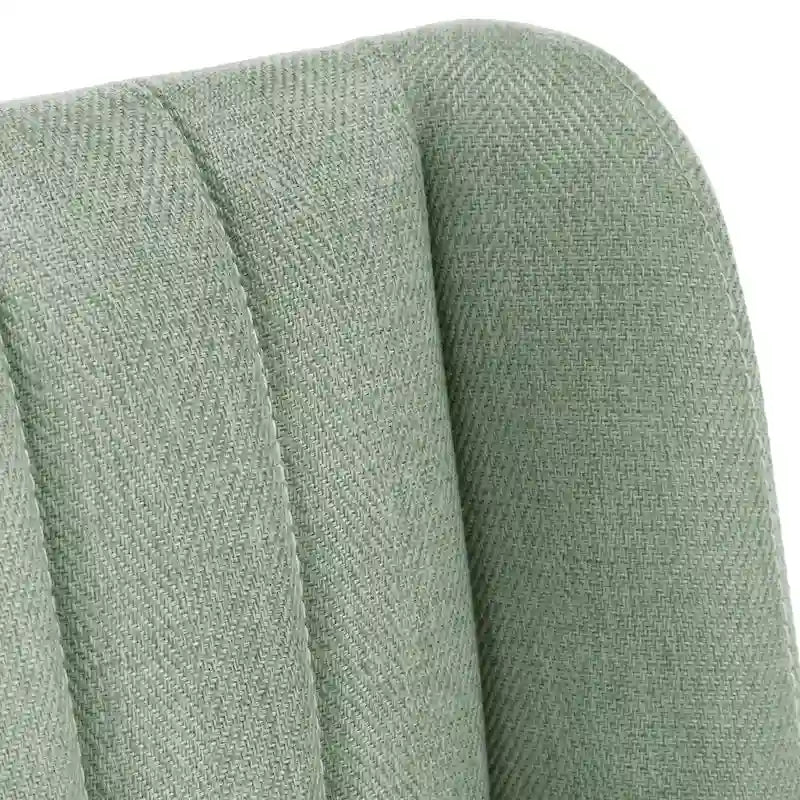 Jose Gold Finish Fabric Dining Chair (Set of 2) by iNSPIRE Q Modern