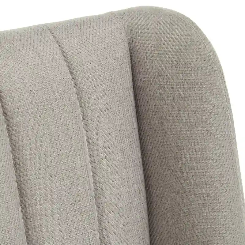 Jose Gold Finish Fabric Dining Chair (Set of 2) by iNSPIRE Q Modern