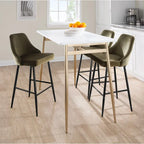 Silver Orchid Naldi Counter Height Dining Table