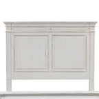 The Gray Barn Abbey Park Weathered Brown & Antique White Queen Panel Headboard