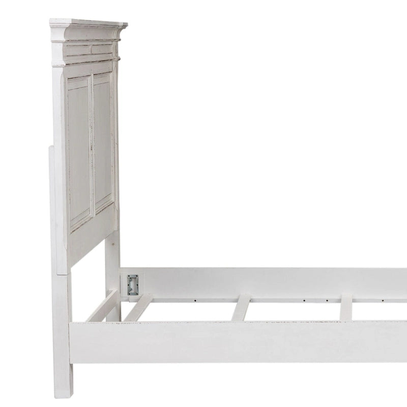 The Gray Barn Abbey Park Weathered Brown & Antique White Queen Panel Headboard