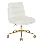 Legacy Swivel Office Chair in Faux Leather