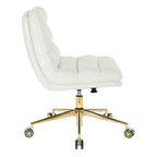 Legacy Swivel Office Chair in Faux Leather