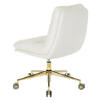 Legacy Swivel Office Chair in Faux Leather