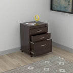 Porch & Den Fremont 3-drawer Espresso File Cabinet