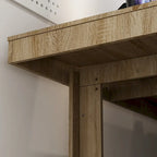 Modern Office Conference Meeting Room Table, 86.6X47.2 Computer Desk