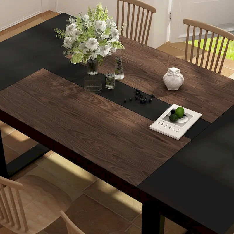 Modern Office Conference Meeting Room Table, 86.6X47.2 Computer Desk