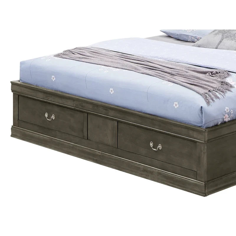 Glory Furniture Louis Phillipe Storage bed