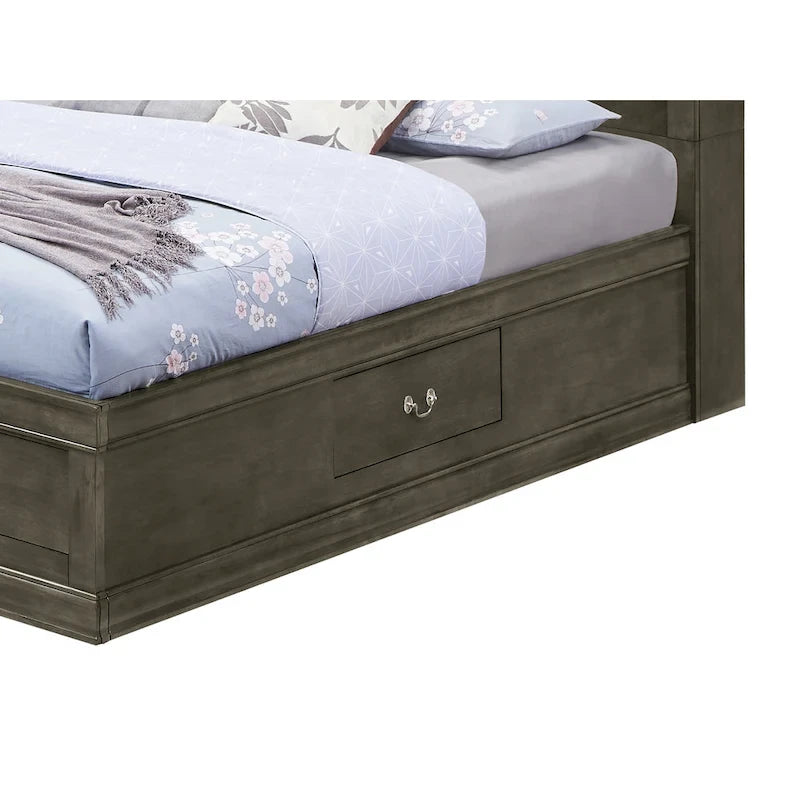 Glory Furniture Louis Phillipe Storage bed
