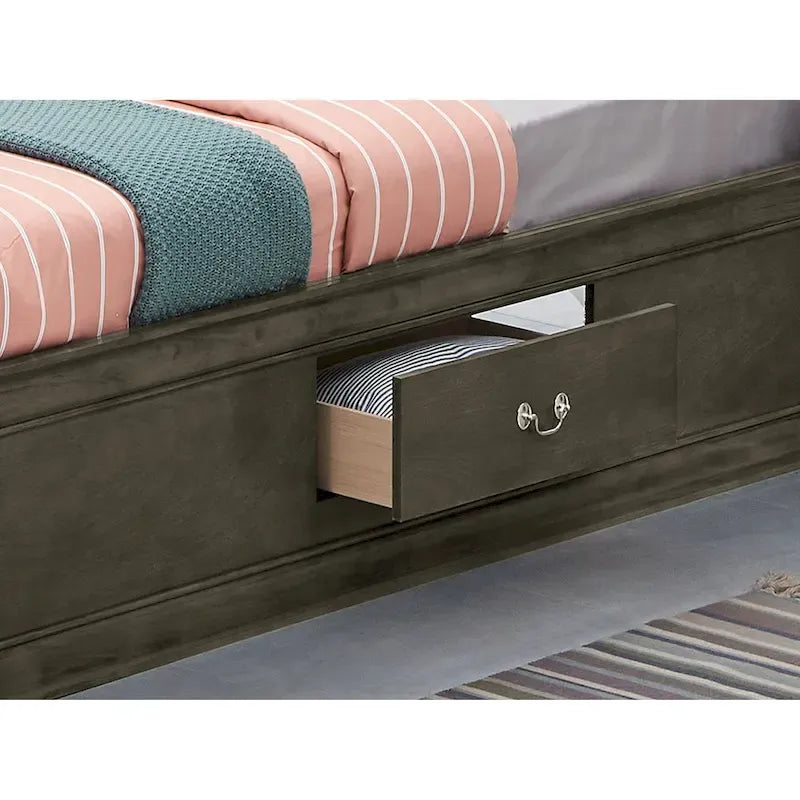 Glory Furniture Louis Phillipe Storage bed