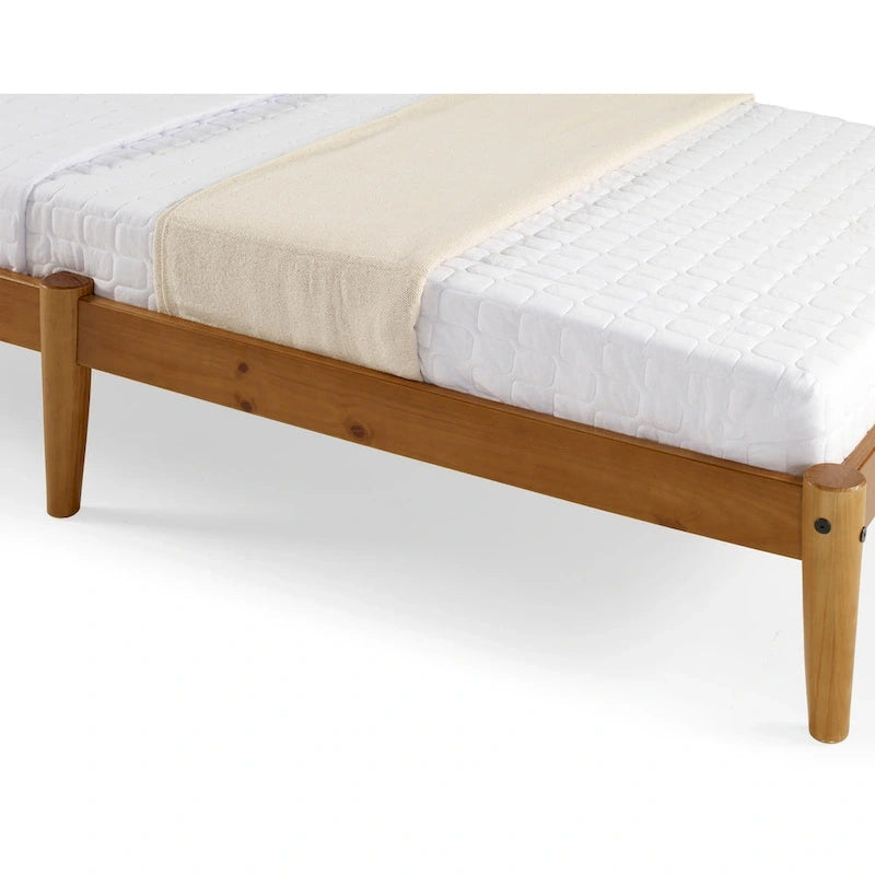 Mid-Century Twin Size Platform Bed