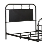 Vintage Distressed Full Metal Headboard