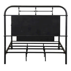 Vintage Distressed Full Metal Headboard