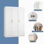 Kerrogee Grand Wardrobe/Armoire/Closet , 47.2 W x 69.7 H x 18.3 D