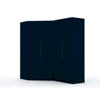 Mulberry 3.0 Sectional Modern Corner Wardrobe Closet Set of 2