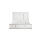 Leo 6 Piece White Modern Panel Bedroom Set
