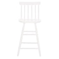SAFAVIEH Nanie Wood 25-inch Counter Stool - 17 In. W x 17 In. D x 38 In. H - 17Wx17Dx38H