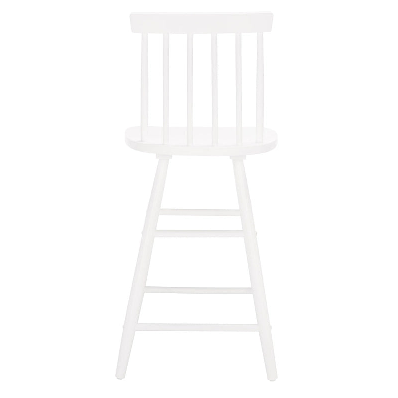 SAFAVIEH Nanie Wood 25-inch Counter Stool - 17 In. W x 17 In. D x 38 In. H - 17Wx17Dx38H