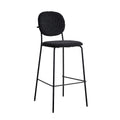 Carley Boucle Bar Height Stools (Set of 2)