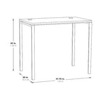 42 High Writing Desk in Black or White