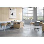 South Shore Helsy 2-drawer Credenza Cabinet with Doors