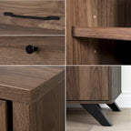 South Shore Helsy 2-drawer Credenza Cabinet with Doors