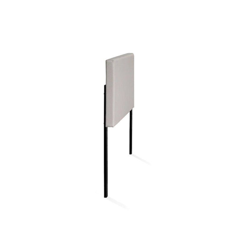 Carbon Loft Dashwood Plain Fog Headboard