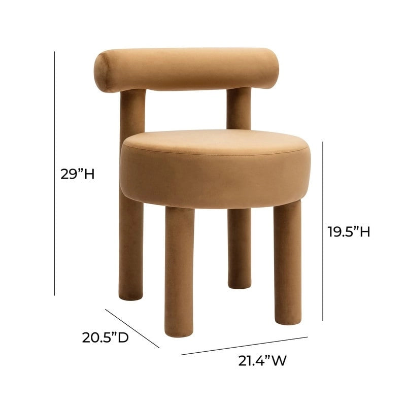 Carmel Velvet Dining Chair