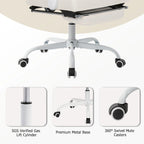 Office Chair With Foot Rest Ergonomic Swivel Mesh Task Office Chair