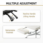Office Chair With Foot Rest Ergonomic Swivel Mesh Task Office Chair