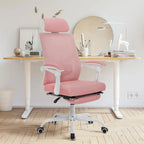 Office Chair With Foot Rest Ergonomic Swivel Mesh Task Office Chair