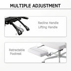 Office Chair With Foot Rest Ergonomic Swivel Mesh Task Office Chair