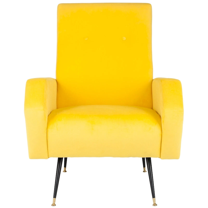 SAFAVIEH Senja Mid-Century Modern Retro Club Chair - 27.5 x 34.8 x 37 - 28Wx35Dx37H