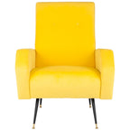 SAFAVIEH Senja Mid-Century Modern Retro Club Chair - 27.5 x 34.8 x 37 - 28Wx35Dx37H