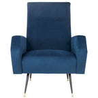 SAFAVIEH Senja Mid-Century Modern Retro Club Chair - 27.5 x 34.8 x 37 - 28Wx35Dx37H