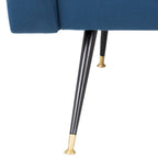 SAFAVIEH Senja Mid-Century Modern Retro Club Chair - 27.5 x 34.8 x 37 - 28Wx35Dx37H
