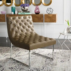 SAFAVIEH Jerilynn Mid-Century Modern Hadley Tufted Club Chair - 25Wx30Dx32H
