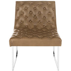 SAFAVIEH Jerilynn Mid-Century Modern Hadley Tufted Club Chair - 25Wx30Dx32H