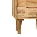 Bedside Table — Solid Mango Wood — 15.7 x 11.8 x 23.4