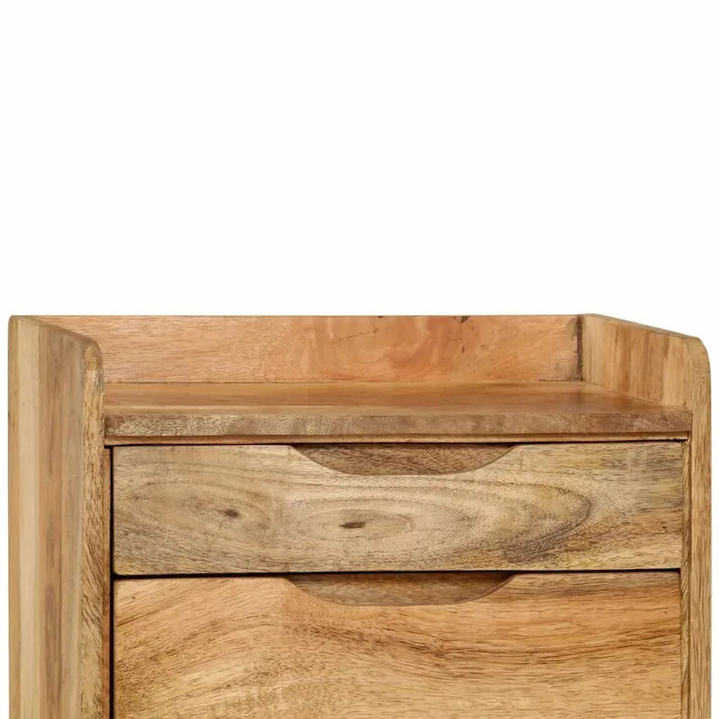 Bedside Table — Solid Mango Wood — 15.7 x 11.8 x 23.4
