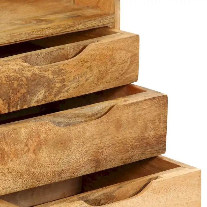 Bedside Table — Solid Mango Wood — 15.7 x 11.8 x 23.4