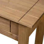 vidaXL Console Table Entryway Table Side Table Solid Pine Wood Panama Range - 43.3 x 15.7 x 28.3