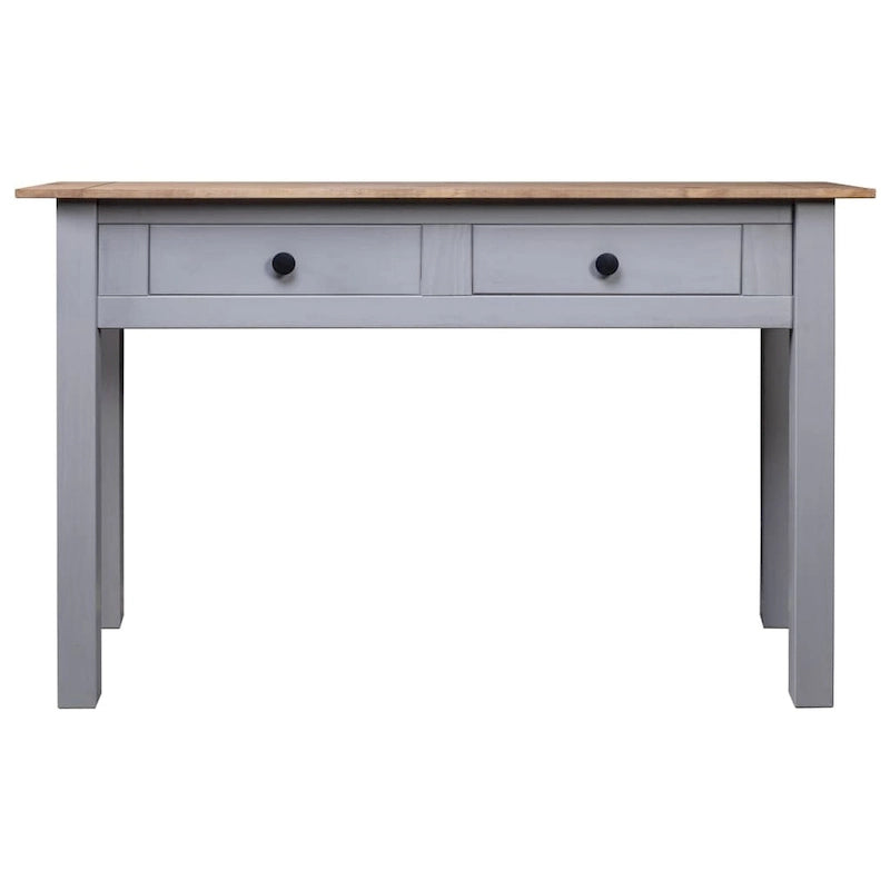 vidaXL Console Table Entryway Table Side Table Solid Pine Wood Panama Range - 43.3 x 15.7 x 28.3