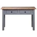 vidaXL Console Table Entryway Table Side Table Solid Pine Wood Panama Range - 43.3 x 15.7 x 28.3