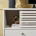 SAFAVIEH Ciera 3-Drawer Entertainment TV Media Stand (65 Flatscreen TV) - 58.7 In. x 15.2 In. x 23.9 In. - 59Wx15Dx24H