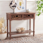 SAFAVIEH Classie Brown Console - 35.8 x 13 x 31.9 - 36Wx13Dx32H